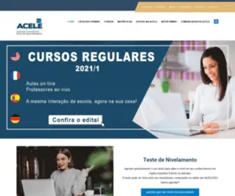 Acele.com.br(Curso de Inglês Porto Alegre) Screenshot