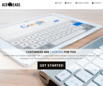 Aceleads.com(Add more credibility to your site) Screenshot