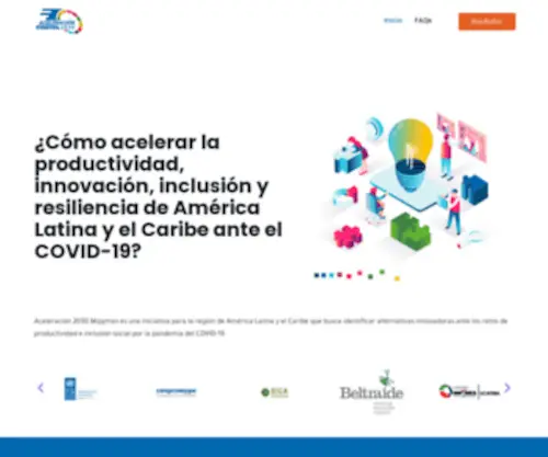 Aceleracion2030.com(Aceleración) Screenshot