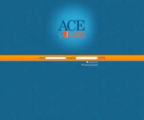 Acelms.com(ACE LMS Login) Screenshot