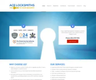 Acelocksmiths.ie(We are a Mon) Screenshot