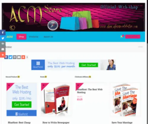 AcemagStore.com(ACM Store Online) Screenshot