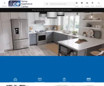 Acemaytag.com(Kitchen appliances & appliance service) Screenshot