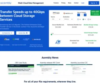 Acembly.com(C2C Migrator) Screenshot