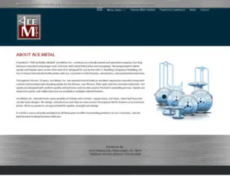 Acemetalinc.com(Ace Metal Inc) Screenshot