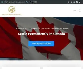 Acemigrationservices.com(Best Canada & Australia Immigration Consultant in Dubai) Screenshot