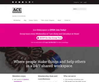 Acemonstertoys.org(Making is for everyone) Screenshot
