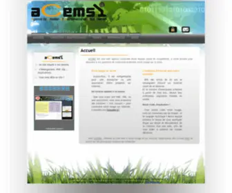 Acemsi.fr(Création) Screenshot