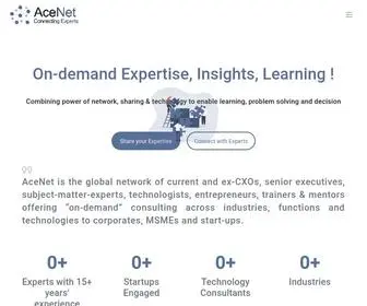 Acenet.io(Connecting Experts) Screenshot