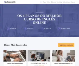 Acengefar.com.br(Curso de Inglês Online) Screenshot