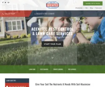 Acenitec.com(Acenitec Pest Control & Lawn Services in Oklahoma City) Screenshot