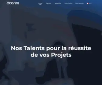 Acensi.fr(Accueil) Screenshot