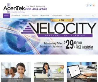 Acentek.net(Acentek) Screenshot