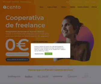 Acentocoop.es(‍) Screenshot