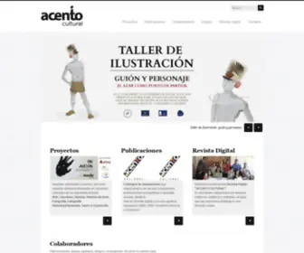 Acentocultural.com(Acento Cultural) Screenshot