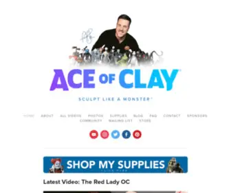 Aceofclay.com(Ace of Clay) Screenshot