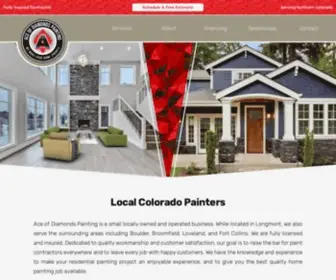 Aceofdiamondspainting.com(Longmont CO Painters &amp; House Painting) Screenshot