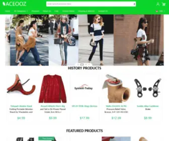 Aceooz.com(Our website) Screenshot
