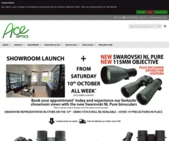 Aceoptics.co.uk(Ace Optics) Screenshot