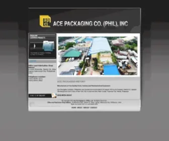 Acepackaging.com.ph(Ace Packaging Company) Screenshot