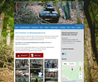 Acepaintball.nl(Ace Paintball) Screenshot