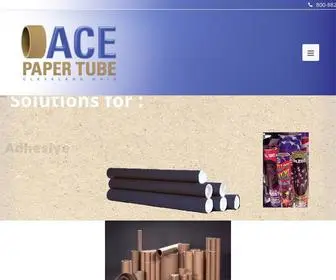 Acepapertube.com(Ace Paper Tube Custom Paper Tubes & Cores) Screenshot