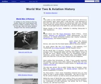 Acepilots.com(WW2 and Aviation) Screenshot
