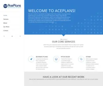 Aceplans.com(Investor Business Plan) Screenshot