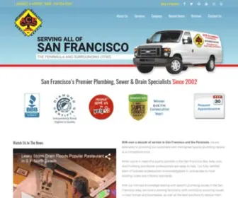 Aceplumbingandrooter.com(San Francisco Plumber) Screenshot