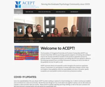 Aceptchicago.org(Serving the Graduate Psychology Community Since 2003) Screenshot