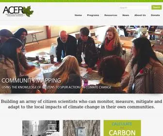 Acer-Acre.ca(Building an army of citizen scientists who can monitor) Screenshot