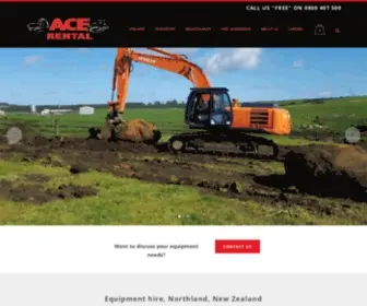 Acerental.co.nz(Ace Rental Ltd) Screenshot