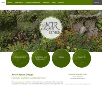 Acergardendesign.com(Acer Garden Design) Screenshot