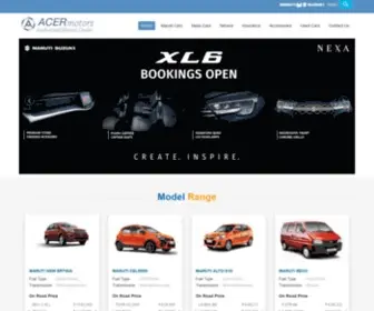 Acermotors.com Screenshot