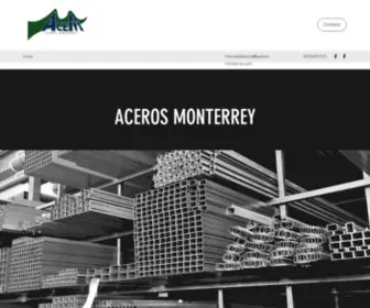 Aceros-Monterrey.shop(Aceros Monterrey) Screenshot