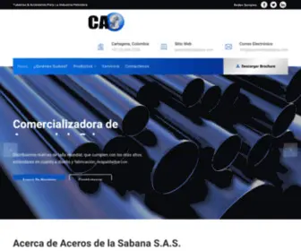 Acerosdelasabana.com(Inicio) Screenshot