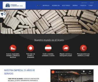 Acerosllobregat.com(Aceros Llobregat) Screenshot