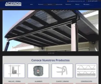 Acerosmonterrey.com(Aceros Monterrey) Screenshot