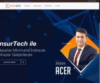 Acerpro.com.tr(Acerpro) Screenshot