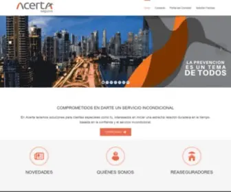 Acertaseguros.com(Acerta Seguros) Screenshot