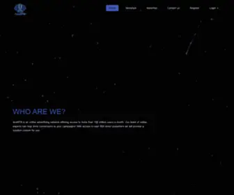 Acertb.com(Redefining online advertising) Screenshot