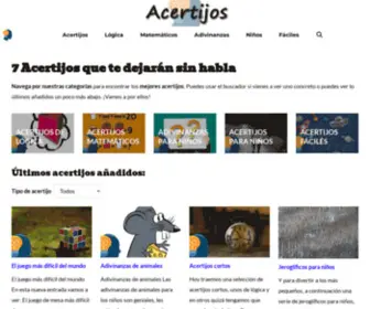 Acertijosweb.com(▷▷ 7 ACERTIJOS mágicos) Screenshot