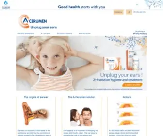 Acerumen.com(A-cerumen) Screenshot