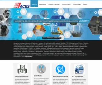 Aces-CO.com(Leading International Neutral Digital Infrastructure Company) Screenshot