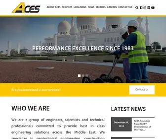 Aces-INT.com(ACES) Screenshot