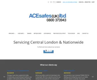 Acesafes.co.uk(Ace Safe UK) Screenshot