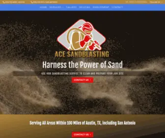 Acesandblasting.co(Acesandblasting) Screenshot