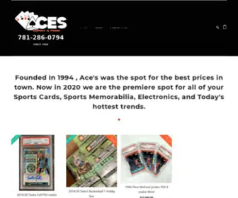 Acesboston.com(Ace’s) Screenshot