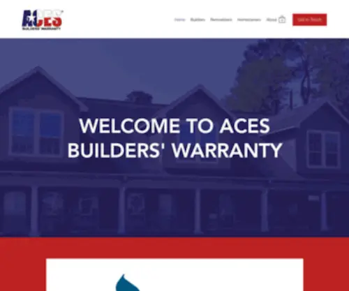 Acesbuilderswarranty.com(ACES Builders Warranty) Screenshot