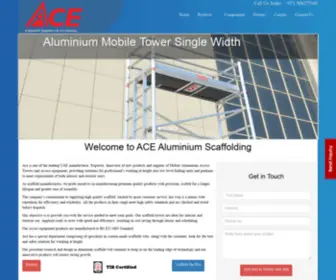 Acescaffolduae.com(Ace Aluminium) Screenshot